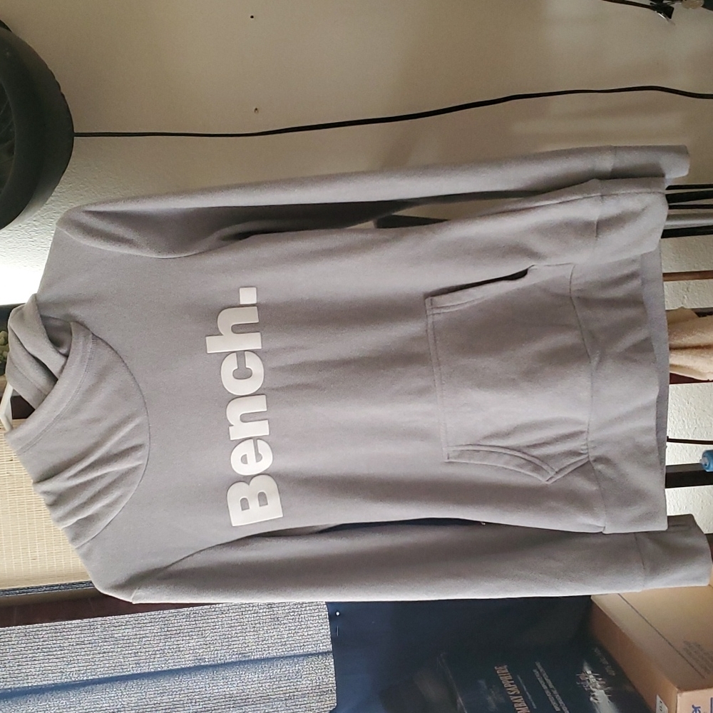 Grey Bench brand pull over hoody with kangaroo pocket size S